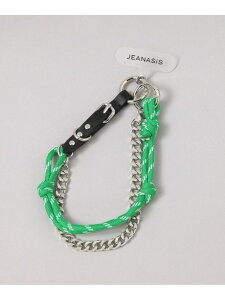 �ySALE�^40%OFF�z���[�v�`�F�[��MIX�`���[�� JEANASIS �W�[�i�V�X �t�@�b�V�����G�� �`���[���E�L�[�`�F�[�� �O���[�� �I�����W �u���b�N�yRBA_E�z[Rakuten Fashion]