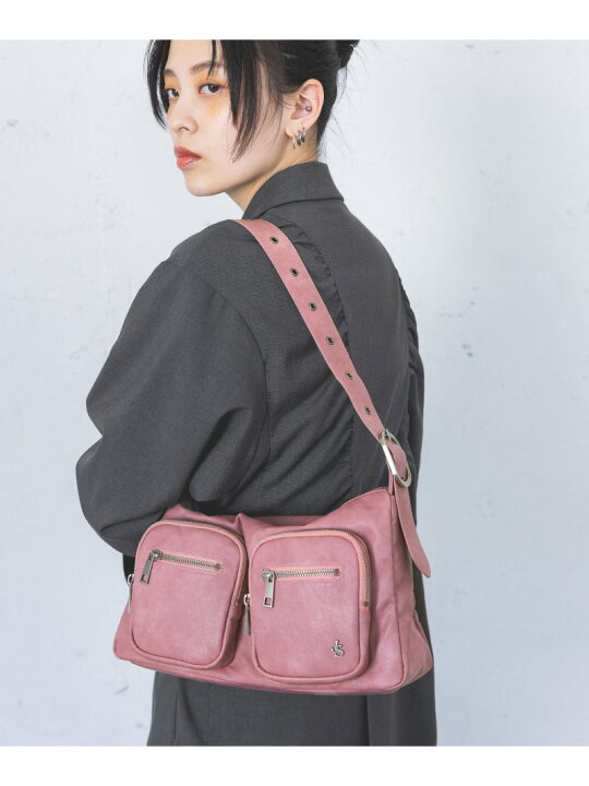 楽天市場】WポケットショルダーBAG JEANASIS ジーナシス バッグ 
