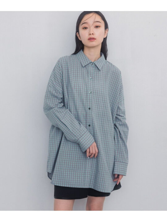 楽天市場】【SALE／50%OFF】コットンチェックBIGシャツ JEANASIS 
