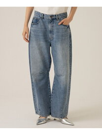 Cocoon Wide Denim Pants eL ジーナシス パンツ ジーンズ・デニムパンツ ブルー【送料無料】[Rakuten Fashion]