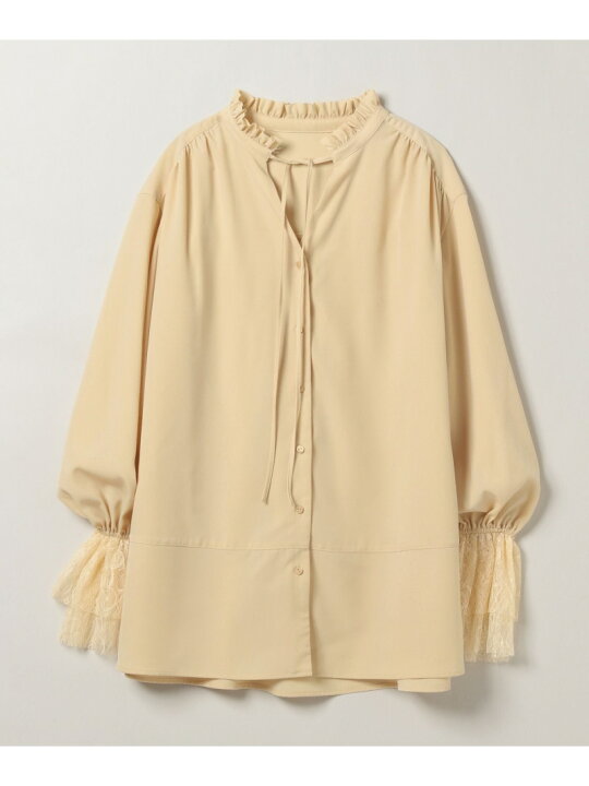 楽天市場】【SALE／50%OFF】Wレースカフスブラウス JEANASIS 