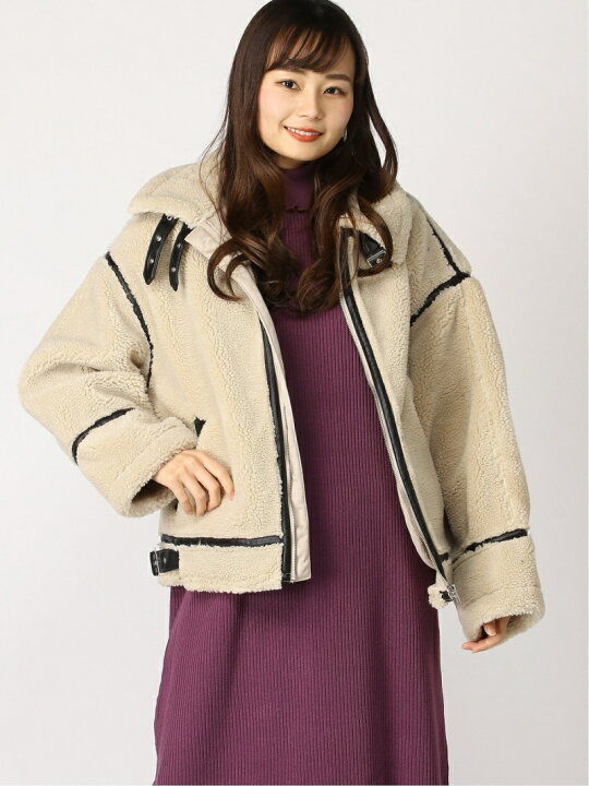 楽天市場】【SALE／33%OFF】ボア B-3 JEANASIS ジーナシス ジャケット 