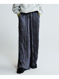 【SALE／50%OFF】カラーサテンイージーパンツ JEANASIS ジーナシス パンツ その他のパンツ グリーン グレー【RBA_E】[Rakuten Fashion]