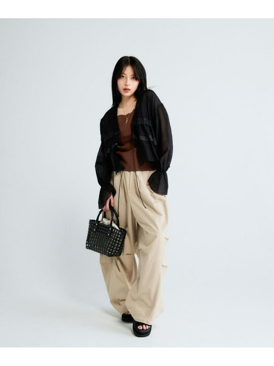 楽天市場】【SALE／57%OFF】2WAYシャーリングVブラウス JEANASIS