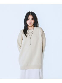 【SALE／20%OFF】12GWジャガードボリュームスリーブプルオーバー JEANASIS ジーナシス トップス ニット パープル ホワイト グレー ブルー【RBA_E】【先行予約】*【送料無料】[Rakuten Fashion]