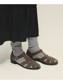 【SALE／37%OFF】Gurkha Flat Shoes eL ジーナシス シューズ・靴 サンダル ブラウン ブラック【RBA_E】【送料無料】[Rakuten Fashion]