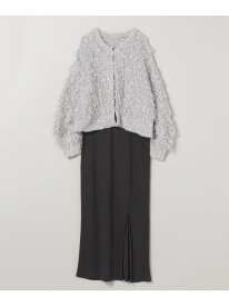 【SALE／60%OFF】MIXループヤーンカーディガン2P JEANASIS ジーナシス スカート その他のスカート ブルー ホワイト ピンク【RBA_E】【送料無料】[Rakuten Fashion]