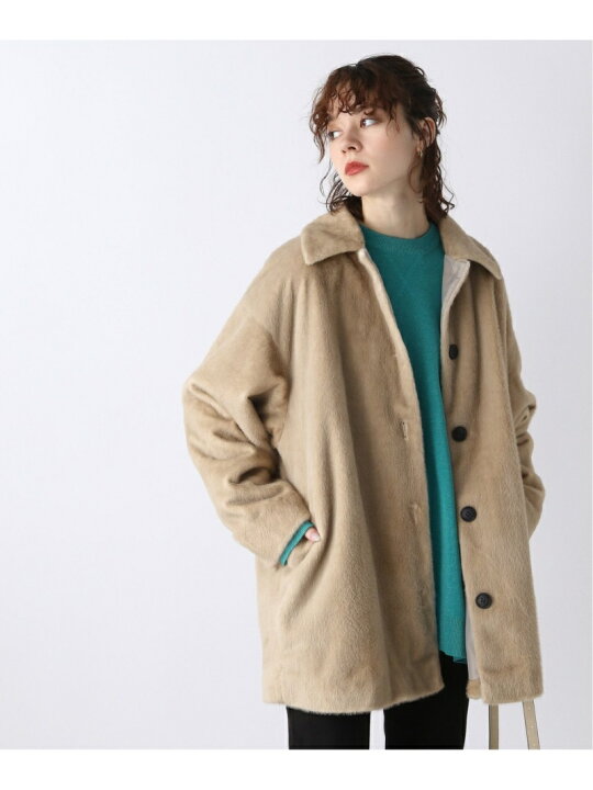 楽天市場】【SALE／36%OFF】ファーステンカラーコート JEANASIS 
