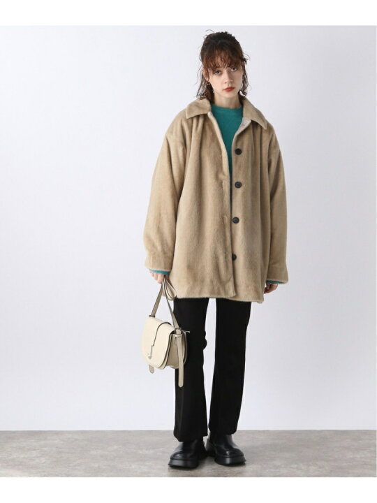 楽天市場】【SALE／36%OFF】ファーステンカラーコート JEANASIS  