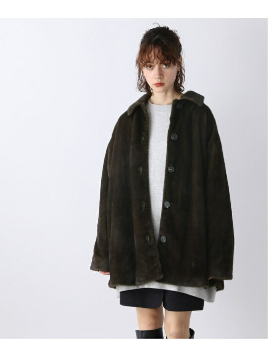 ジーナシスアウター 楽天市場】【SALE／36%OFF】ファーステンカラー  