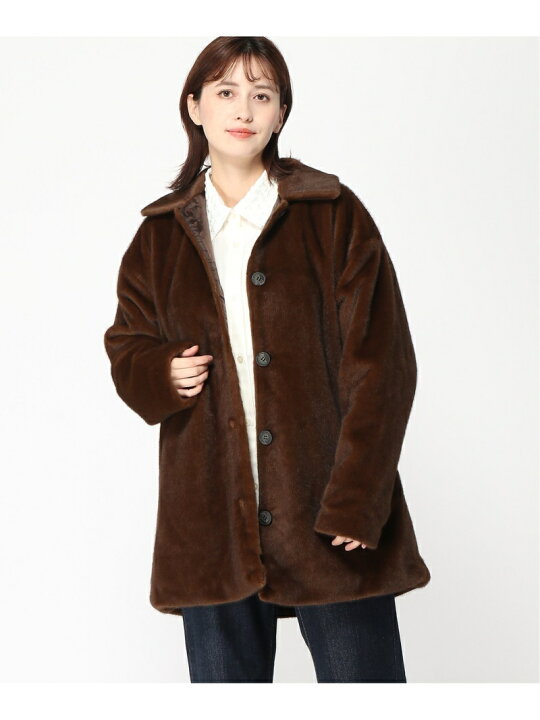 楽天市場】【SALE／36%OFF】ファーステンカラーコート JEANASIS 