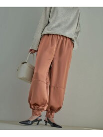 【SALE／50%OFF】Satin Jogger Pants eL ジーナシス パンツ その他のパンツ ピンク【RBA_E】【送料無料】[Rakuten Fashion]