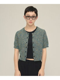 【SALE／30%OFF】5G Melange Cardigan SS eL ジーナシス トップス カーディガン オレンジ ブルー【RBA_E】【送料無料】[Rakuten Fashion]