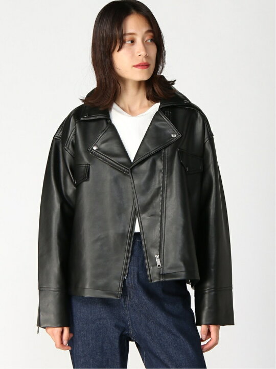 楽天市場】【SALE／36%OFF】ヴィーガンレザーBIGJK JEANASIS  
