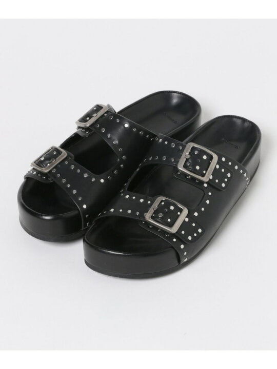 楽天市場】【SALE／55%OFF】スタッズベルトフラットサンダル JEANASIS 