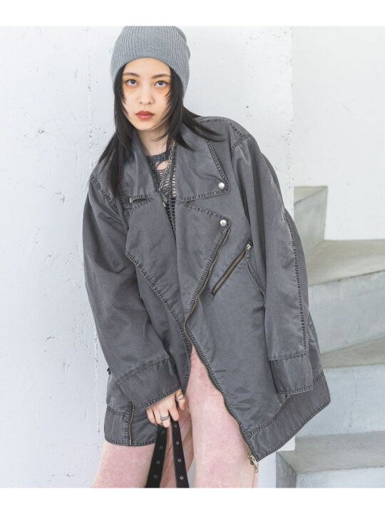 楽天市場】カコウナイロンライダース JEANASIS ジーナシス ジャケット 