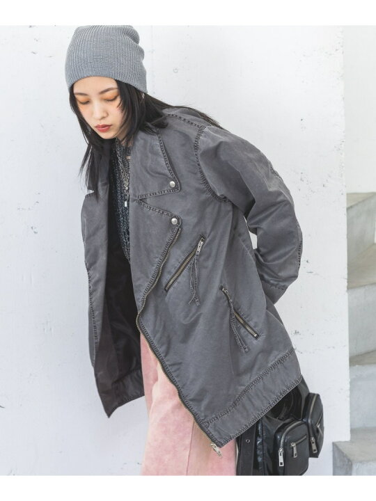 楽天市場】カコウナイロンライダース JEANASIS ジーナシス ジャケット 