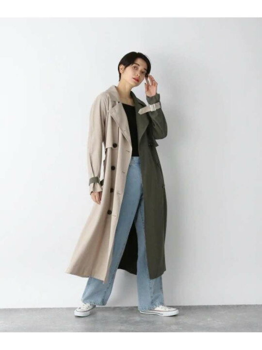 楽天市場】【SALE／37%OFF】バイカラ-ユルトレンチ JEANASIS 