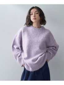 【SALE／50%OFF】5G Brushed Big Pullover eL ジーナシス トップス ニット ピンク ホワイト イエロー【RBA_E】【送料無料】[Rakuten Fashion]