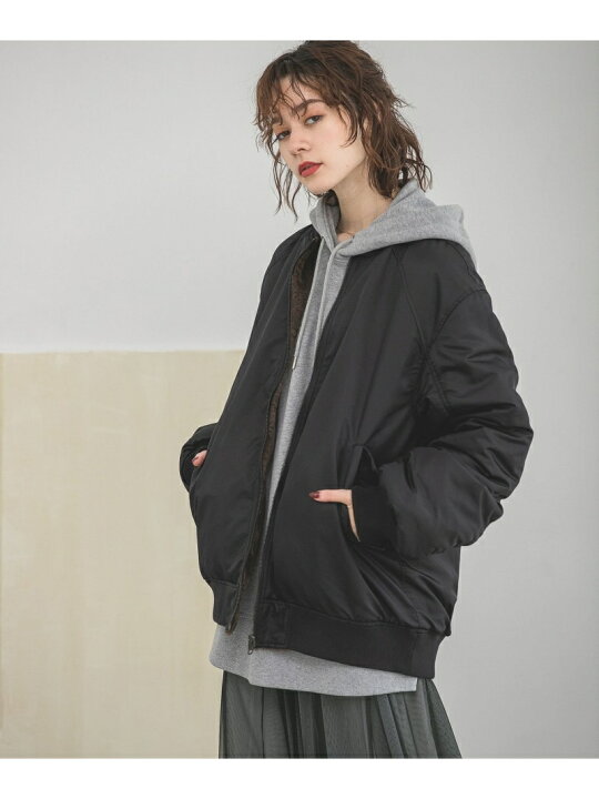 楽天市場】【SALE／50%OFF】(W)RVナイロンMA-1 JEANASIS ジーナシス 