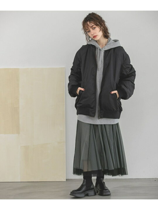 楽天市場】【SALE／50%OFF】(W)RVナイロンMA-1 JEANASIS ジーナシス 