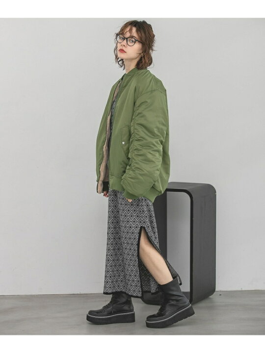 楽天市場】【SALE／50%OFF】(W)RVナイロンMA-1 JEANASIS ジーナシス 