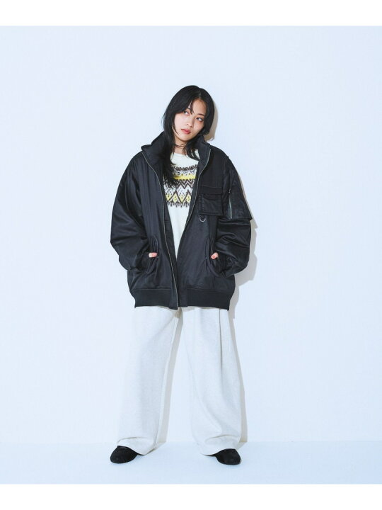楽天市場】【SALE／50%OFF】Army BIGブルゾン JEANASIS ジーナシス 