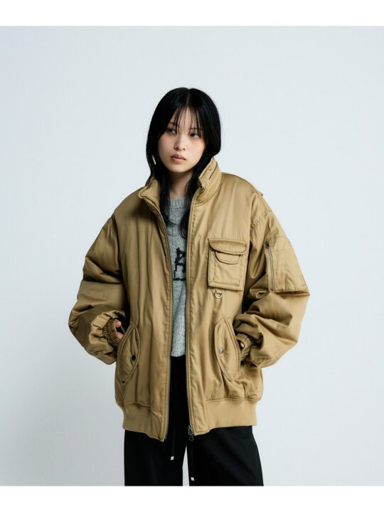 楽天市場】【SALE／50%OFF】Army BIGブルゾン JEANASIS ジーナシス 