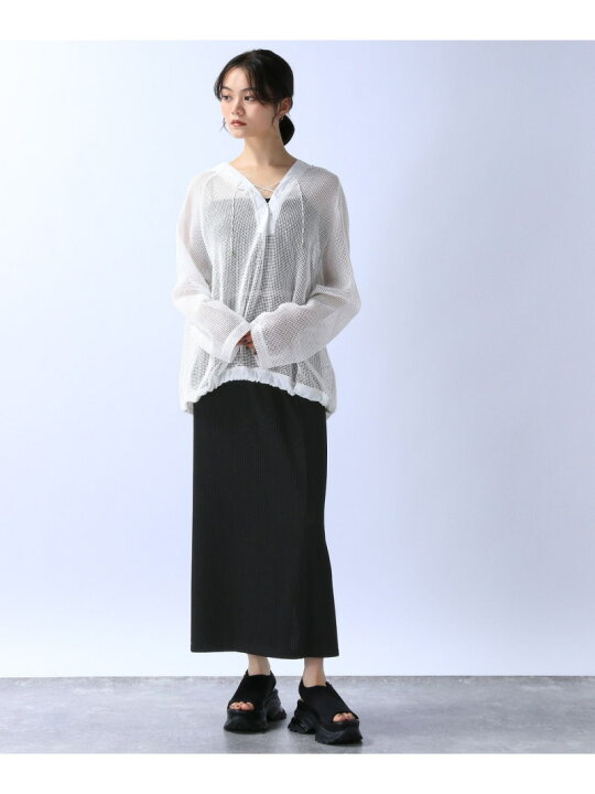 楽天市場】メッシュアノラックフーディ JEANASIS ジーナシス トップス 