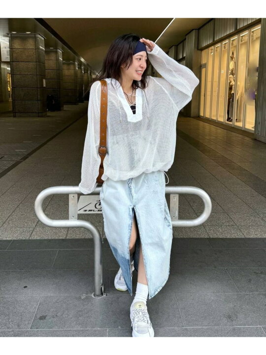 楽天市場】メッシュアノラックフーディ JEANASIS ジーナシス トップス 