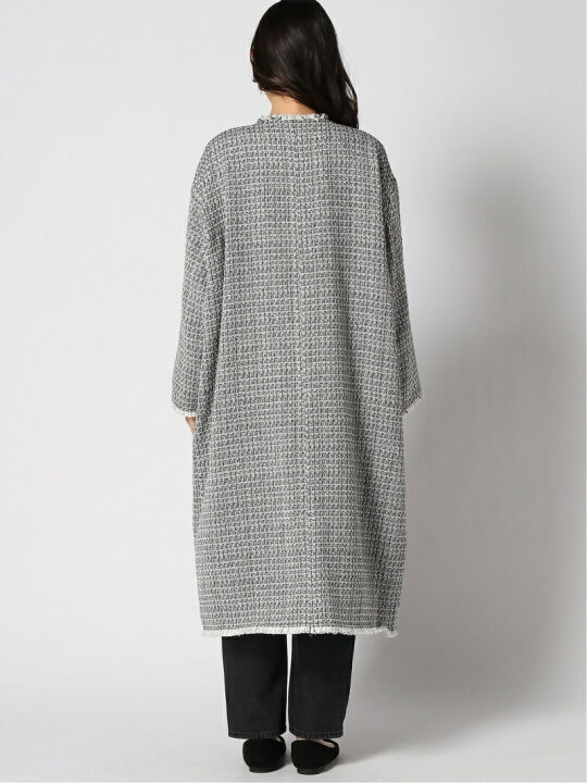 楽天市場】【SALE／50%OFF】ツイードロングコート JEANASIS ジーナシス 