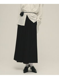 【SALE／45%OFF】Jersey Flare Skirt eL ジーナシス スカート ロング・マキシスカート グレー ブラック【RBA_E】【送料無料】[Rakuten Fashion]