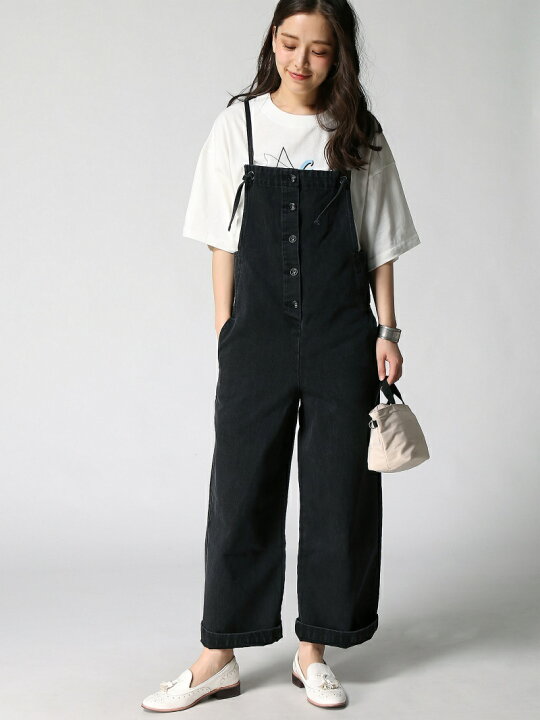楽天市場】【SALE／46%OFF】デニムエプロンサロペ JEANASIS ジーナシス 