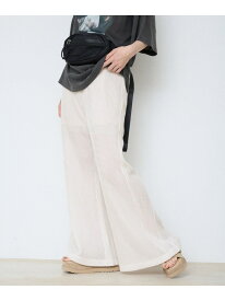 【SALE／50%OFF】イージーカットフレアパンツ JEANASIS ジーナシス パンツ その他のパンツ ブラック ホワイト ブラウン【RBA_E】[Rakuten Fashion]