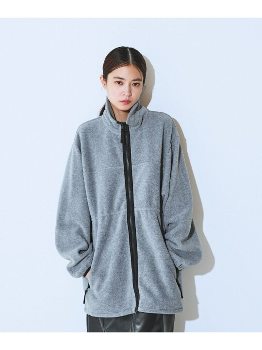 楽天市場】フリースZIPチュニック JEANASIS ジーナシス トップス 
