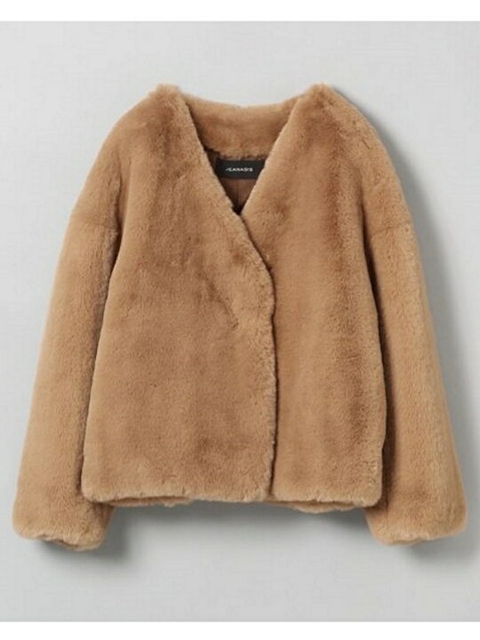 楽天市場】【SALE／63%OFF】ファーショートコート JEANASIS ジーナシス 