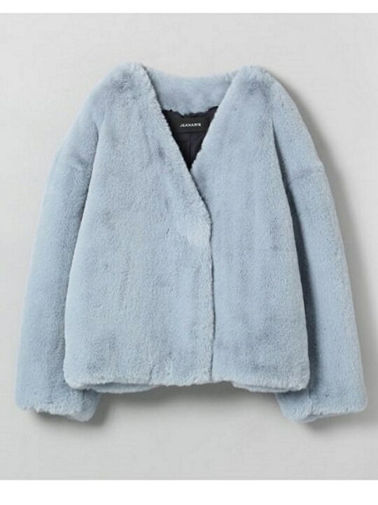 楽天市場】【SALE／63%OFF】ファーショートコート JEANASIS ジーナシス 