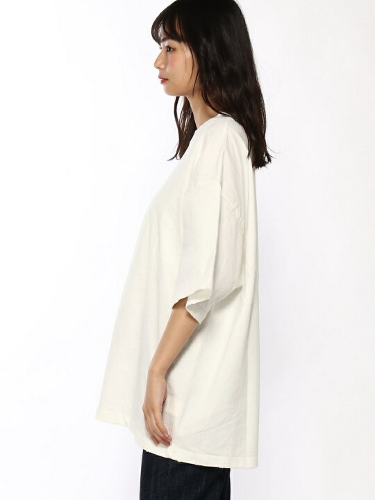 楽天市場】【SALE／55%OFF】ネックアキダメージTEE JEANASIS 