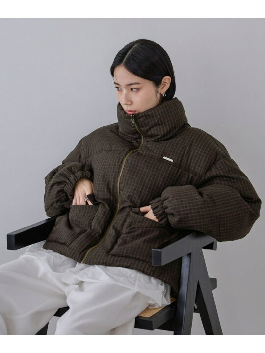 楽天市場】【SALE／20%OFF】リバーシブルボリュームスタンドパファー 