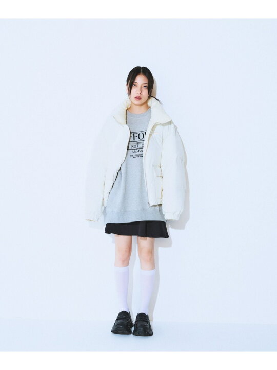 楽天市場】【SALE／40%OFF】リバーシブルボリュームスタンドパファー 