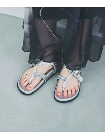 【SALE／40%OFF】バックルロープトングサンダル JEANASIS ジーナシス シューズ・靴 サンダル ブラック シルバー【RBA_E】【送料無料】[Rakuten Fashion]