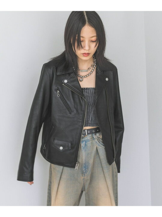 楽天市場】【SALE／20%OFF】(W)JS*SchottWライダース Schott 