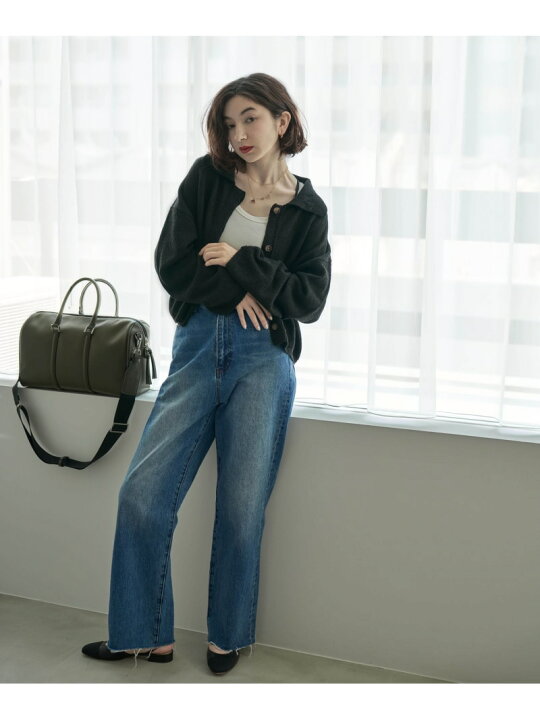 楽天市場】Highrise Straight Denim Pants eL ジーナシス パンツ 