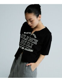 【SALE／50%OFF】ロゴウラケショートカーディガン JEANASIS ジーナシス トップス カーディガン ブラック グレー【RBA_E】[Rakuten Fashion]