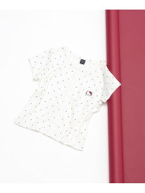 【ハローキティ】カットカーディガンSS JEANASIS ジーナシス トップス カットソー・Tシャツ ネイビー ホワイト【送料無料】[Rakuten Fashion]