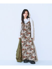 【SALE／50%OFF】シャーリングキャミドレス JEANASIS ジーナシス ワンピース・ドレス ワンピース ベージュ ホワイト ブラック【RBA_E】【送料無料】[Rakuten Fashion]