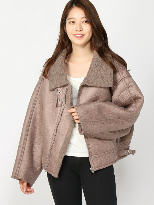 楽天市場】【SALE／33%OFF】ボアB-3 JEANASIS ジーナシス ジャケット 