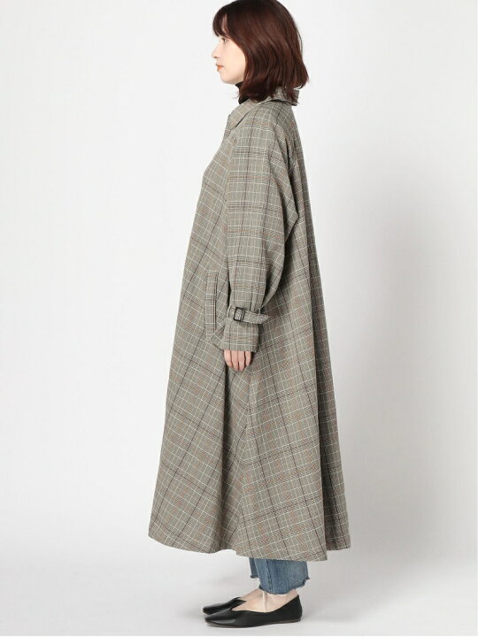 楽天市場】【SALE／49%OFF】(W)W/モールチェックコート JEANASIS 