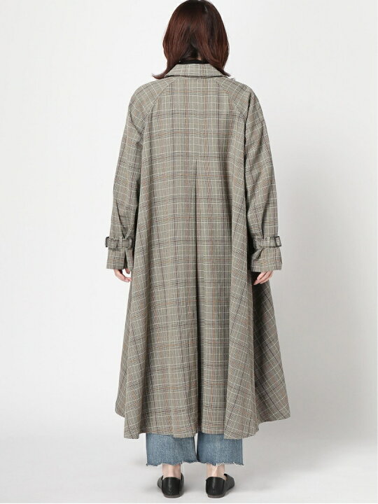 楽天市場】【SALE／49%OFF】(W)W/モールチェックコート JEANASIS 