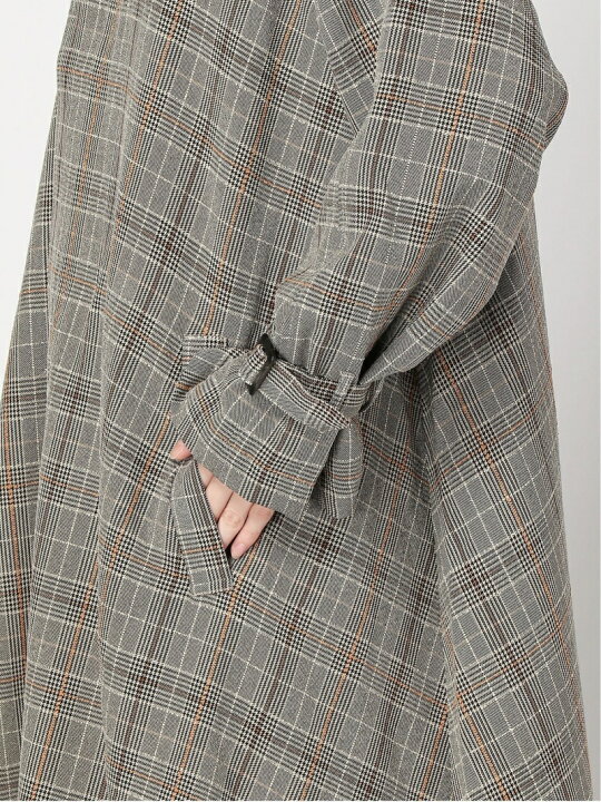 楽天市場】【SALE／49%OFF】(W)W/モールチェックコート JEANASIS 